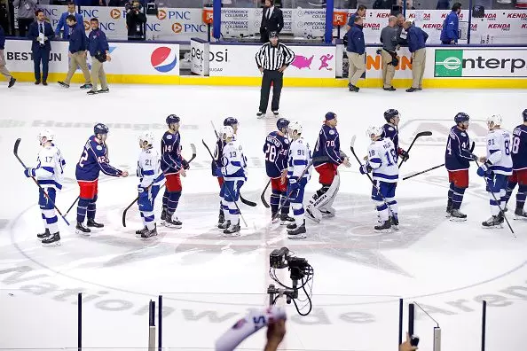 The Lightning on the ice
