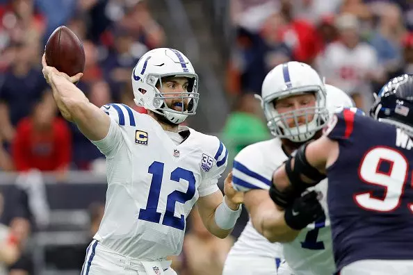 AFC South Quarterback Rankings - Andrew Luck looks to pass