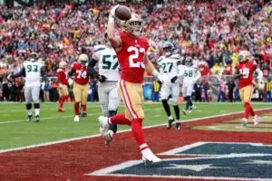 Christian McCaffrey dominated NFL Wildcard Weekend