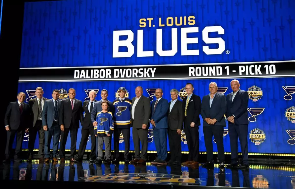 Blues Drafting Dvorsky