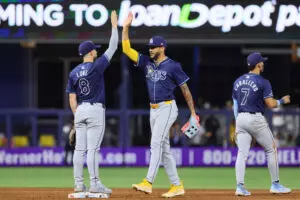 Home 5 Tampa Bay Rays poised
