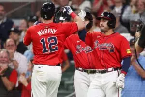 Home 5 Atlanta Braves Catcher Sean Murphy