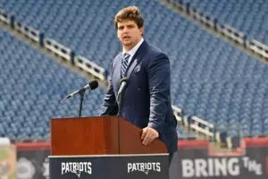 Home 12 Patriots selected Will Campbell with first round pick.