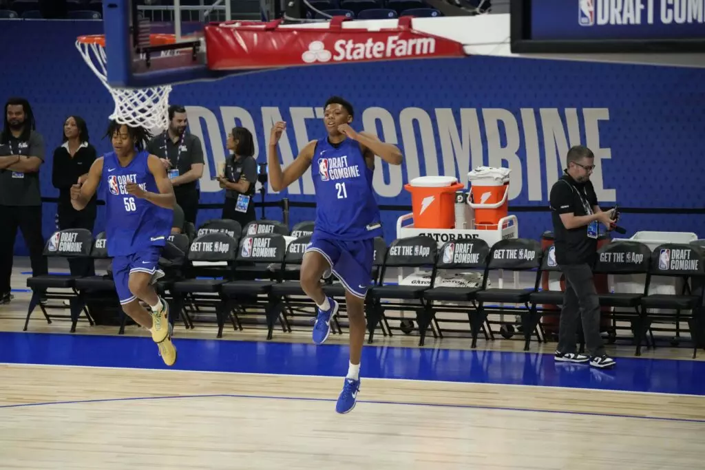 ace bailey working out before 2025 NBA Draft