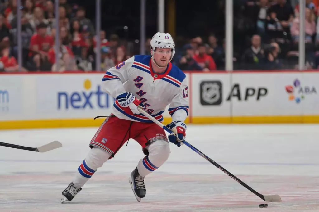 Rangers Forward Alexis Lafreniere
