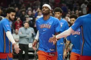 Thunder quarter point check-in