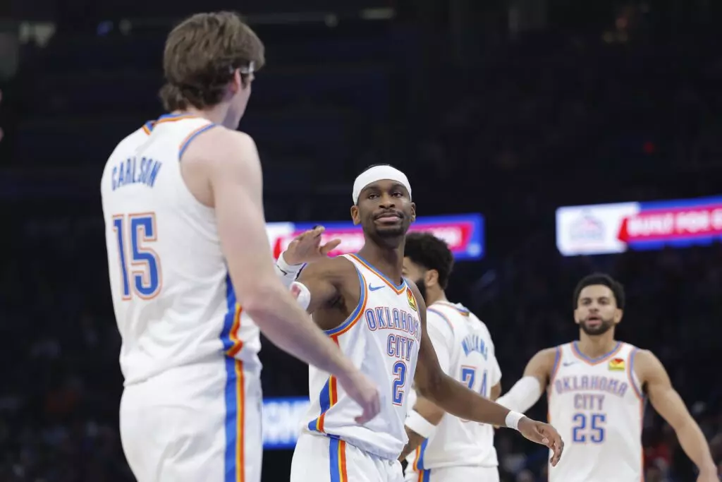 Thunder mid-season grades