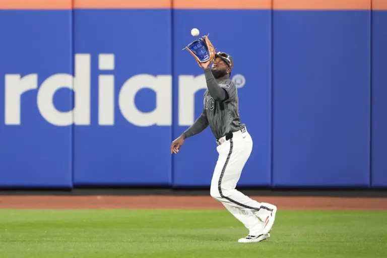 Mets center field Luis Robert Jr.