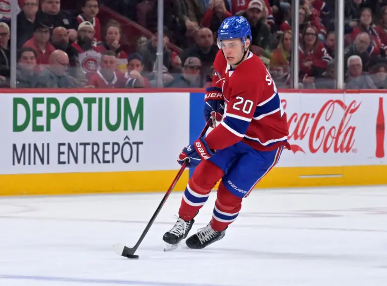 Home 6 Canadiens power forward Juraj Slafkovsky