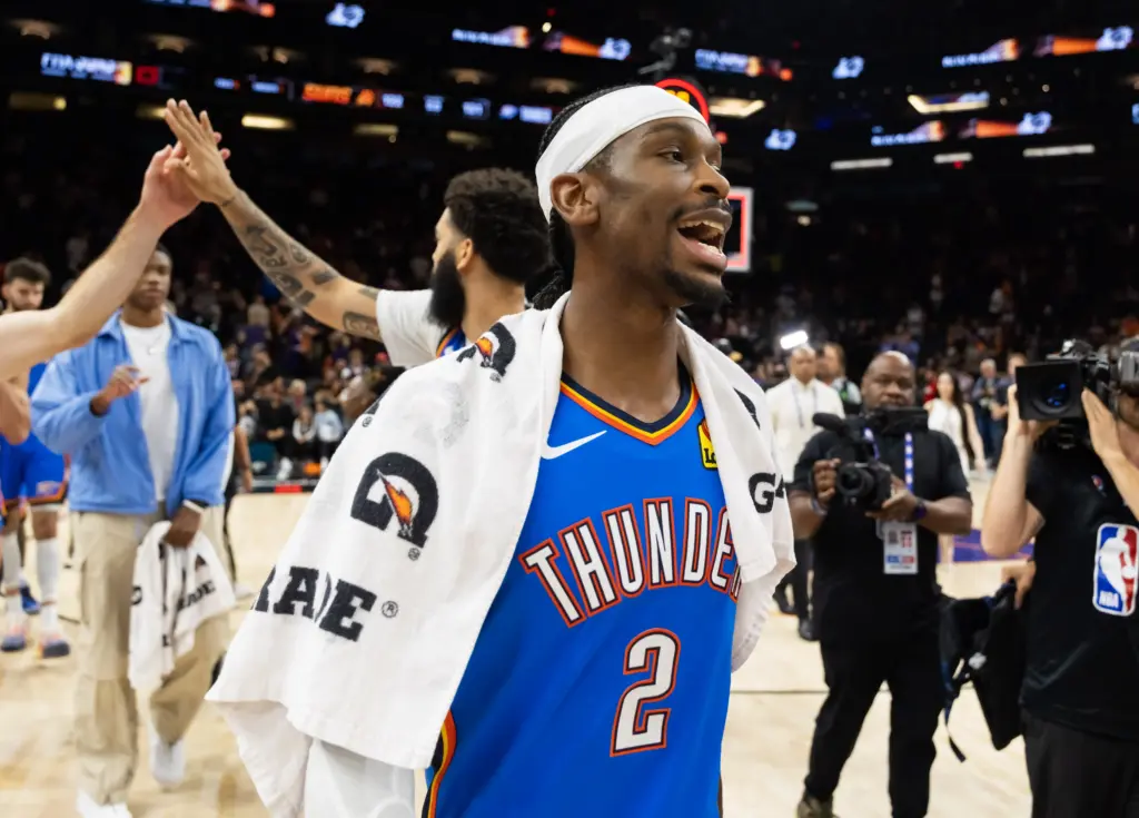 Thunder player grades