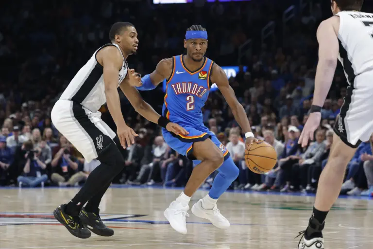 Thunder beating San Antonio