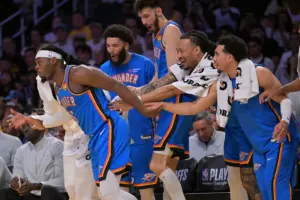 Thunder second-round sweep