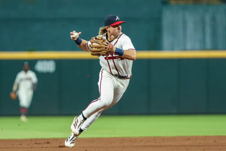 Braves shortstop Jim Jarvis