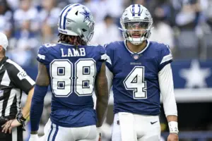 Home 1 NFC East QB-RB-WR trios