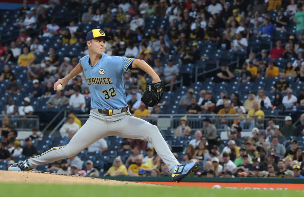 Jacob Misiorowski on the mound as one of the best MLB pitchers