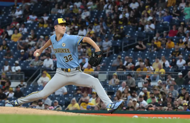 Jacob Misiorowski on the mound as one of the best MLB pitchers