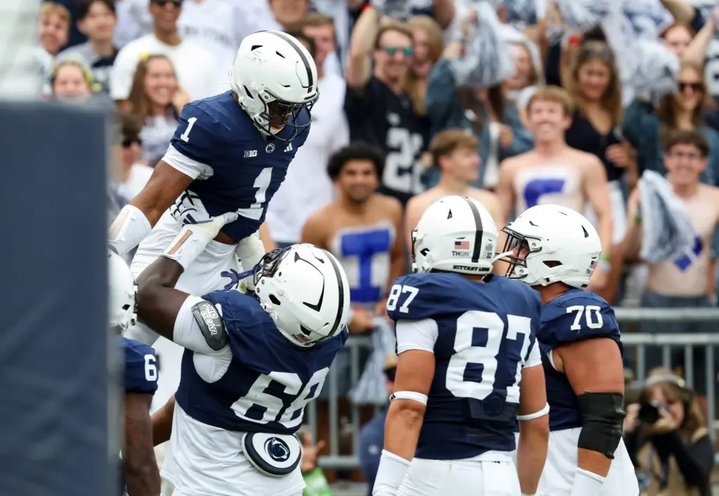 Penn State Football: Are the Nittany Lions Ready for Conference Play? 3 Penn State Football celebrates a touchdown