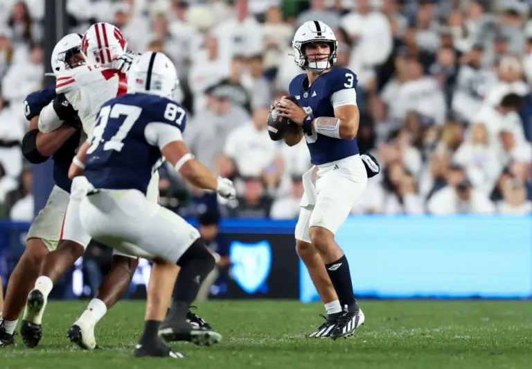 Home 2 Rocco Bencht in the Nittany Lions' Loss to Wisconsin