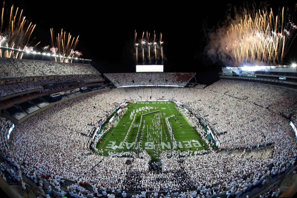 Penn State Nittany Lions White Out at Beaver Stadium