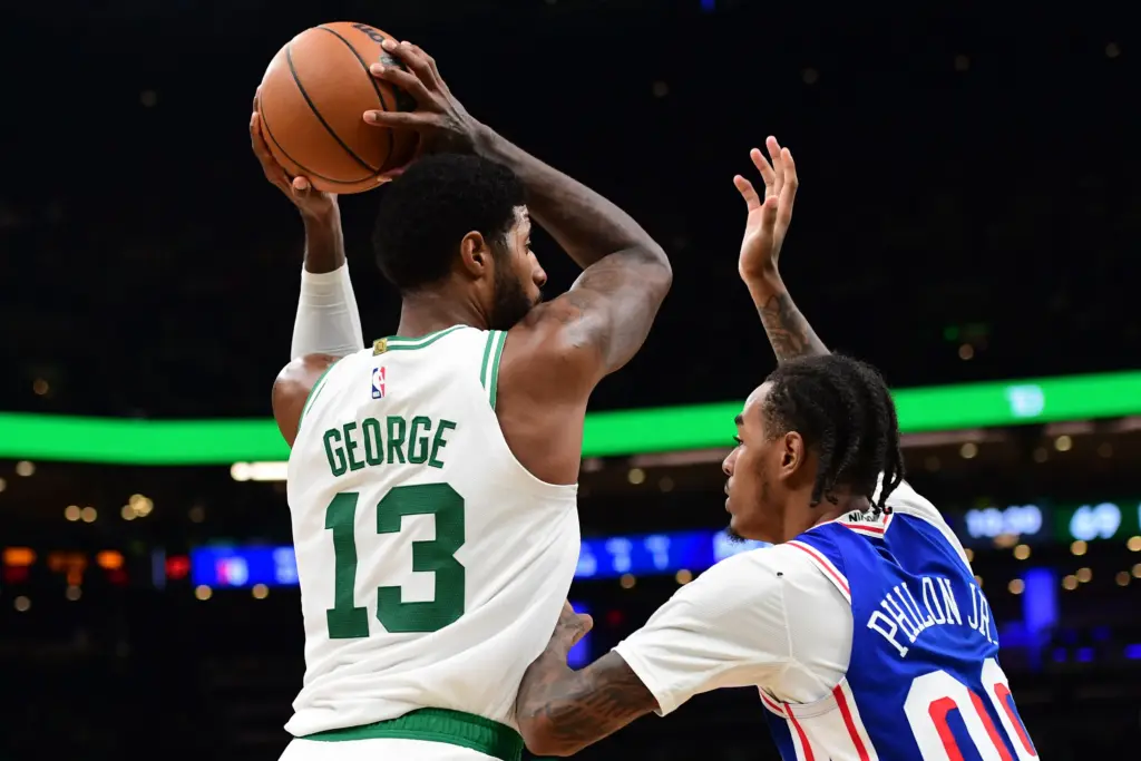 Paul George against 76ers