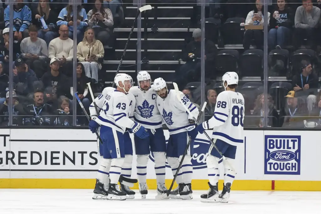 the dynamic three of the Maple Leafs
