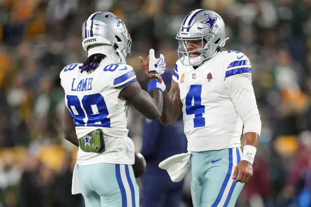 Dak Prescott and CeeDee Lamb
