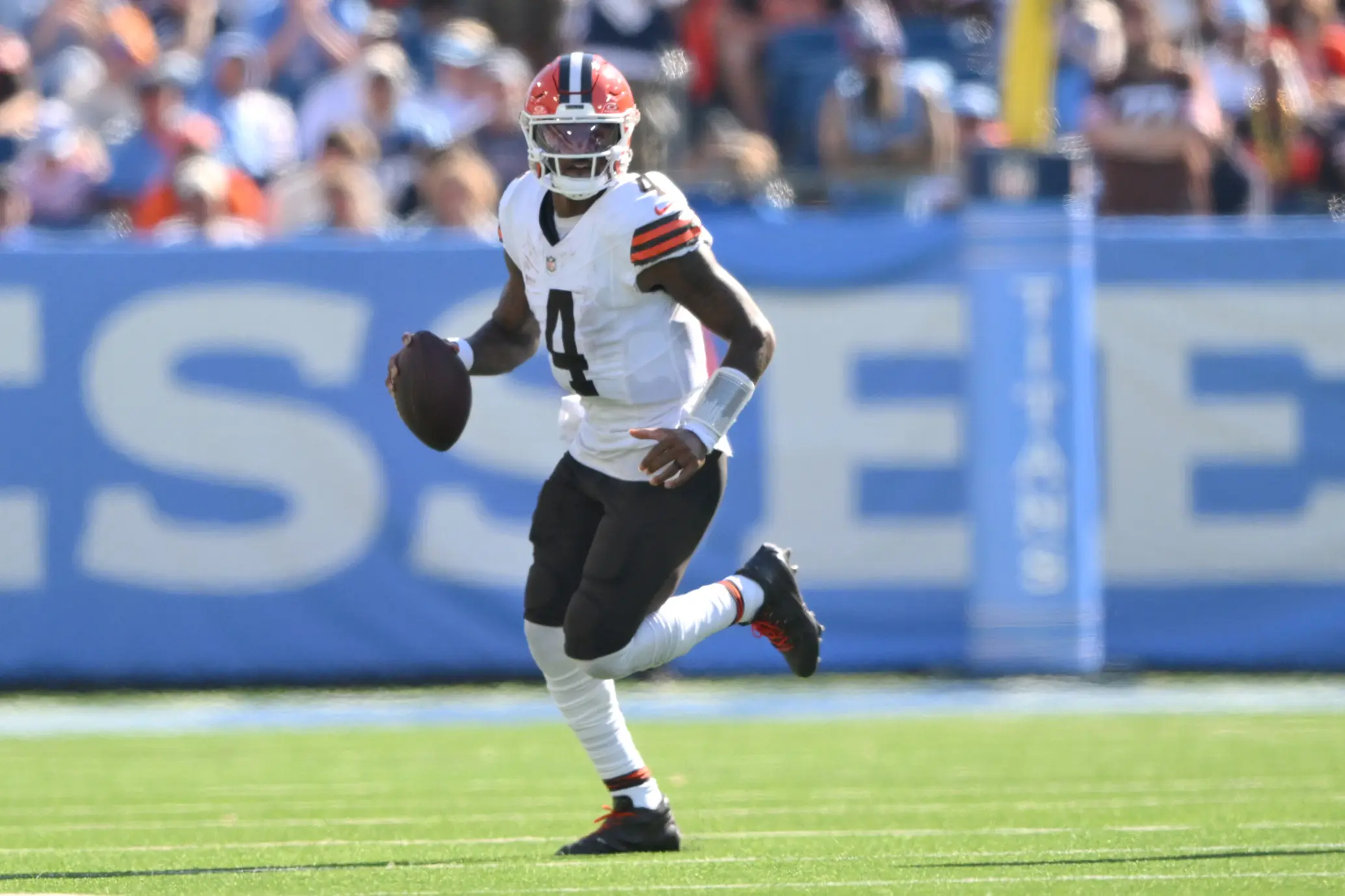 2026 10 25T175346Z 930456174 MT1USATODAY30184528 RTRMADP 3 NFL CLEVELAND BROWNS AT TENNESSEE TITANS