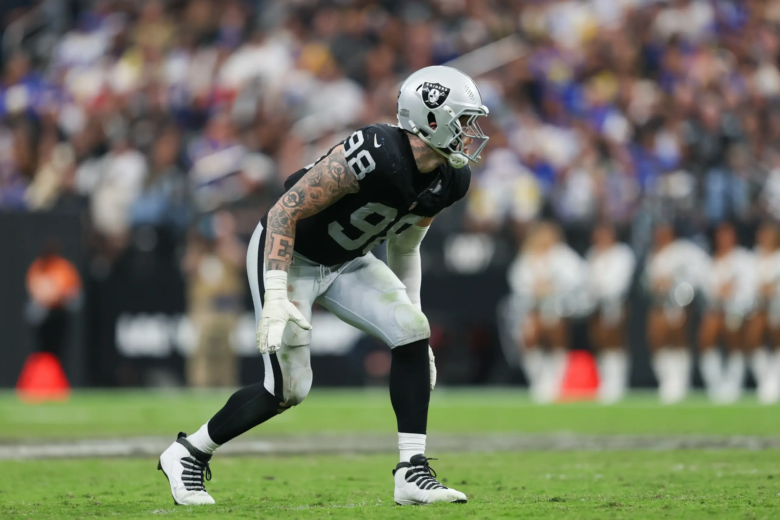 Cowboys Need More Than One Pass Rusher: Here Are Their Options 3 2026 10 25T200345Z 527417000 MT1USATODAY30223918 RTRMADP 3 NFL LOS ANGELES RAMS AT LAS VEGAS RAIDERS scaled